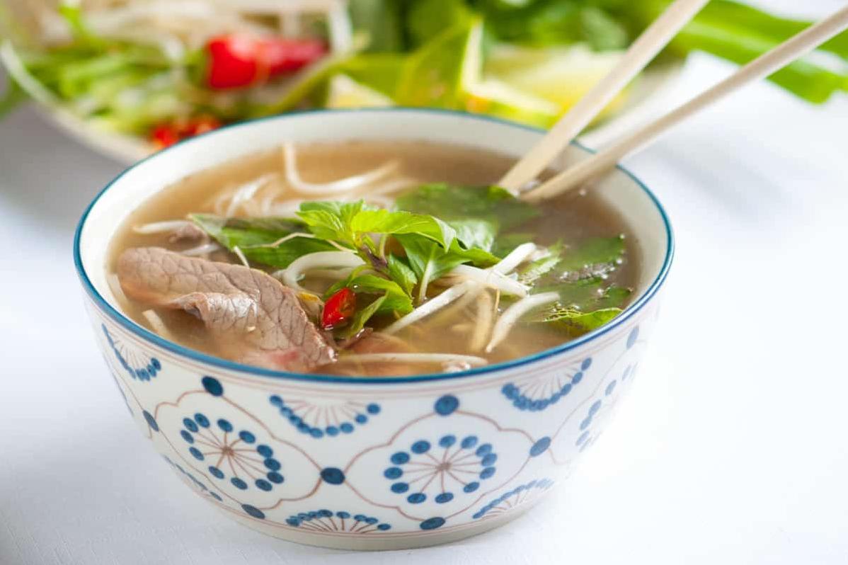  A bowl of hot, steaming Vietnamese noodle soup is the ultimate comfort food