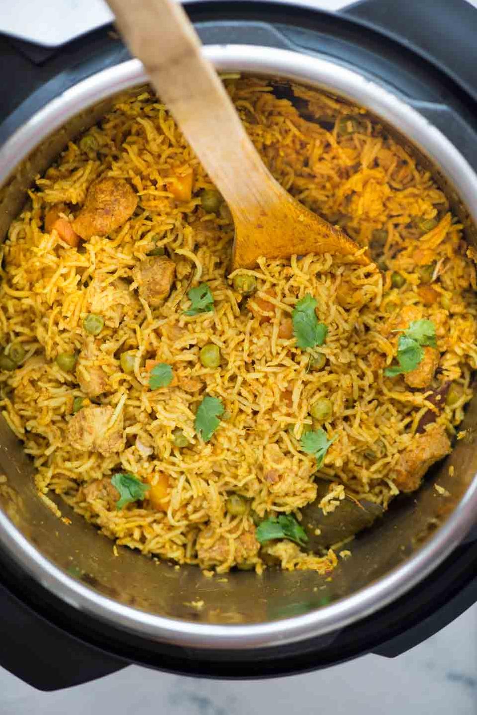  A fragrant blend of spices and savory rice