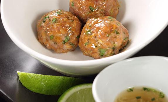  A plate of these golden brown meatballs will be the centerpiece of any dinner party.