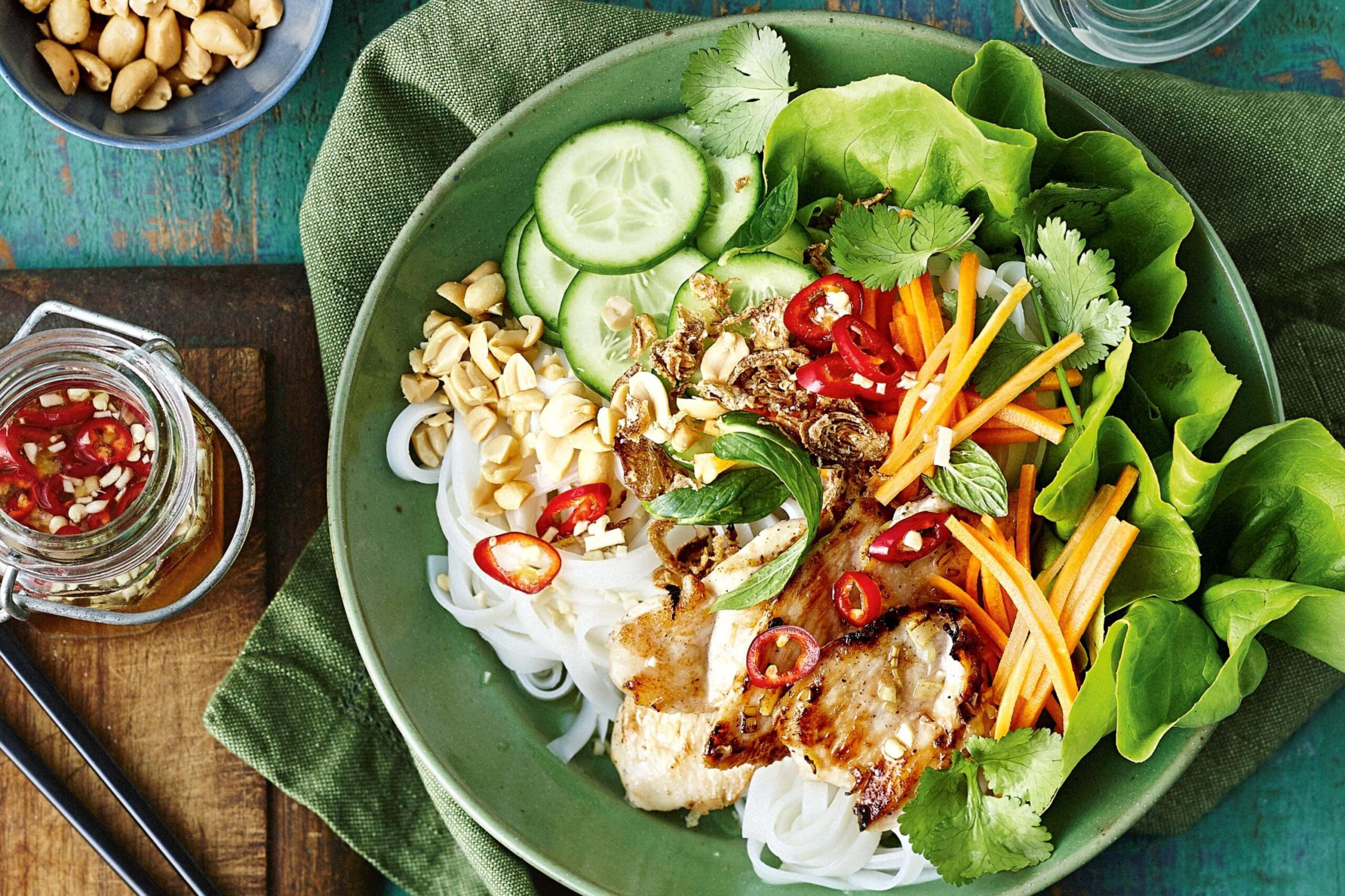  A salad that doesn't skimp on the protein