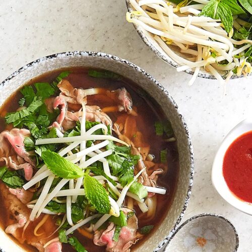 Anyone Can Cook Beef Pho Bo - Vietnamese Beef Noodle Soup