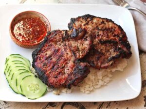 Barbecued Pork Chops Vietnamese Style