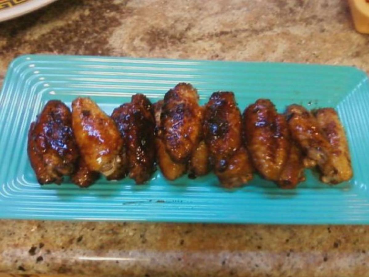  Bring some Asian flair to your next backyard barbecue with these delicious chicken wings.