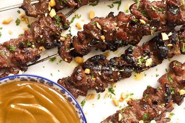  Bursting with umami and aromatic spices, these are not your average kebabs.