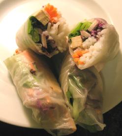  Bursting with vibrant colors and fresh ingredients, these Vietnamese spring rolls are a true culinary masterpiece!