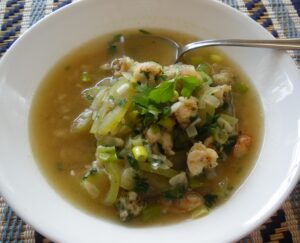 Canh Bau Tom - Vietnamese Opo Squash Soup