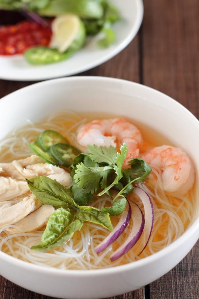 Chicken and Shrimp Pho
