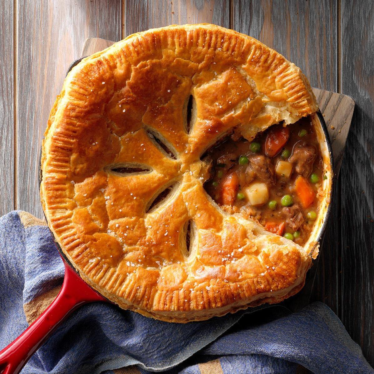  Deliciously fragrant Vietnamese spices make this beef hotpot pie special