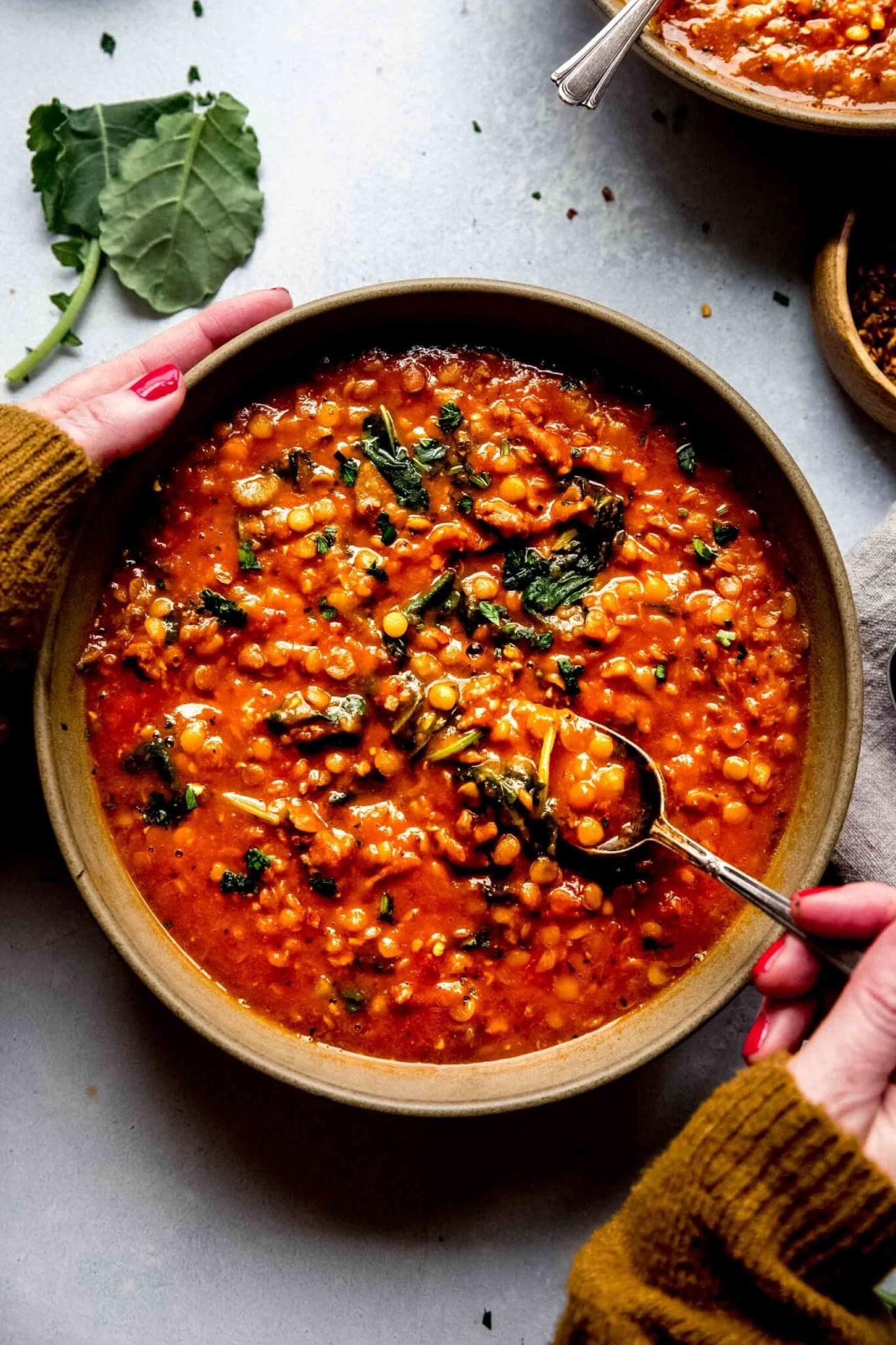 Warm Your Soul with This Hearty Lentil Soup Recipe!