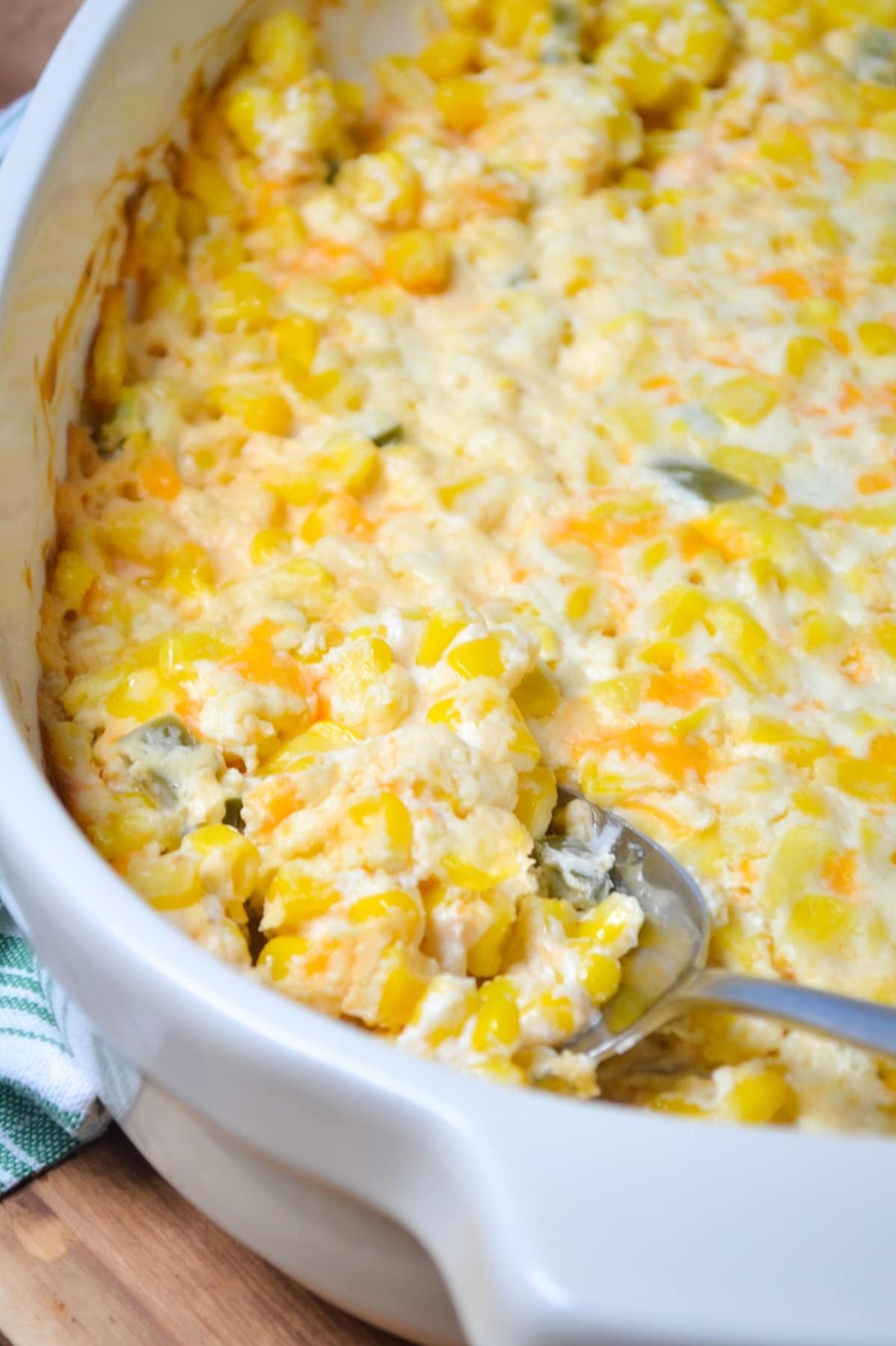  Elevate a classic corn casserole with a touch of jalapeño heat