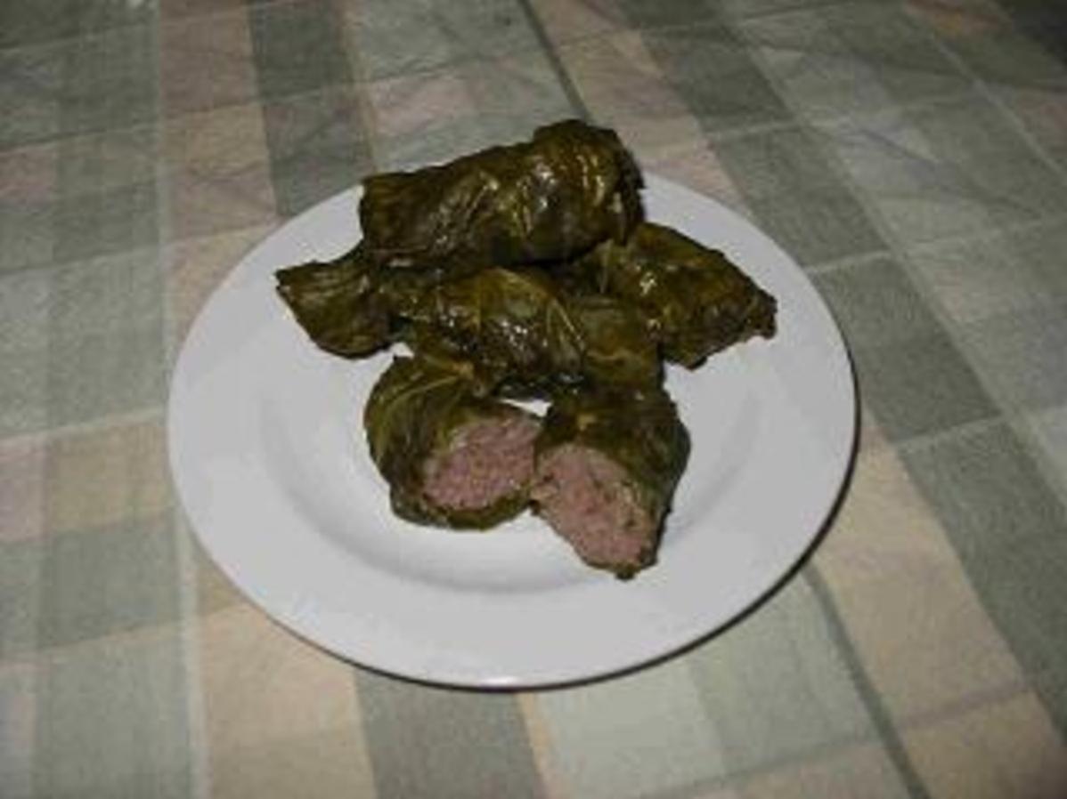  Fresh grape leaves are perfect for wrapping flavorful Vietnamese beef.