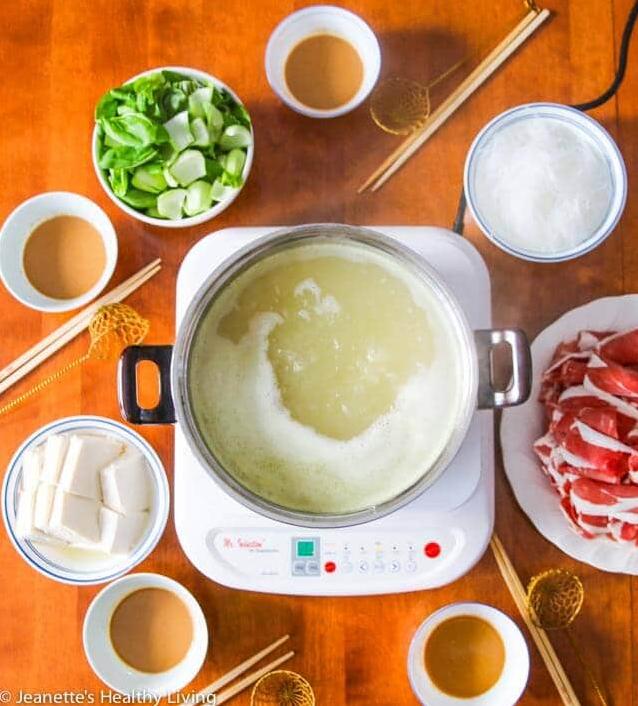 Get ready for a flavor explosion! The aroma of the hot pot is enough to get your taste buds dancing.