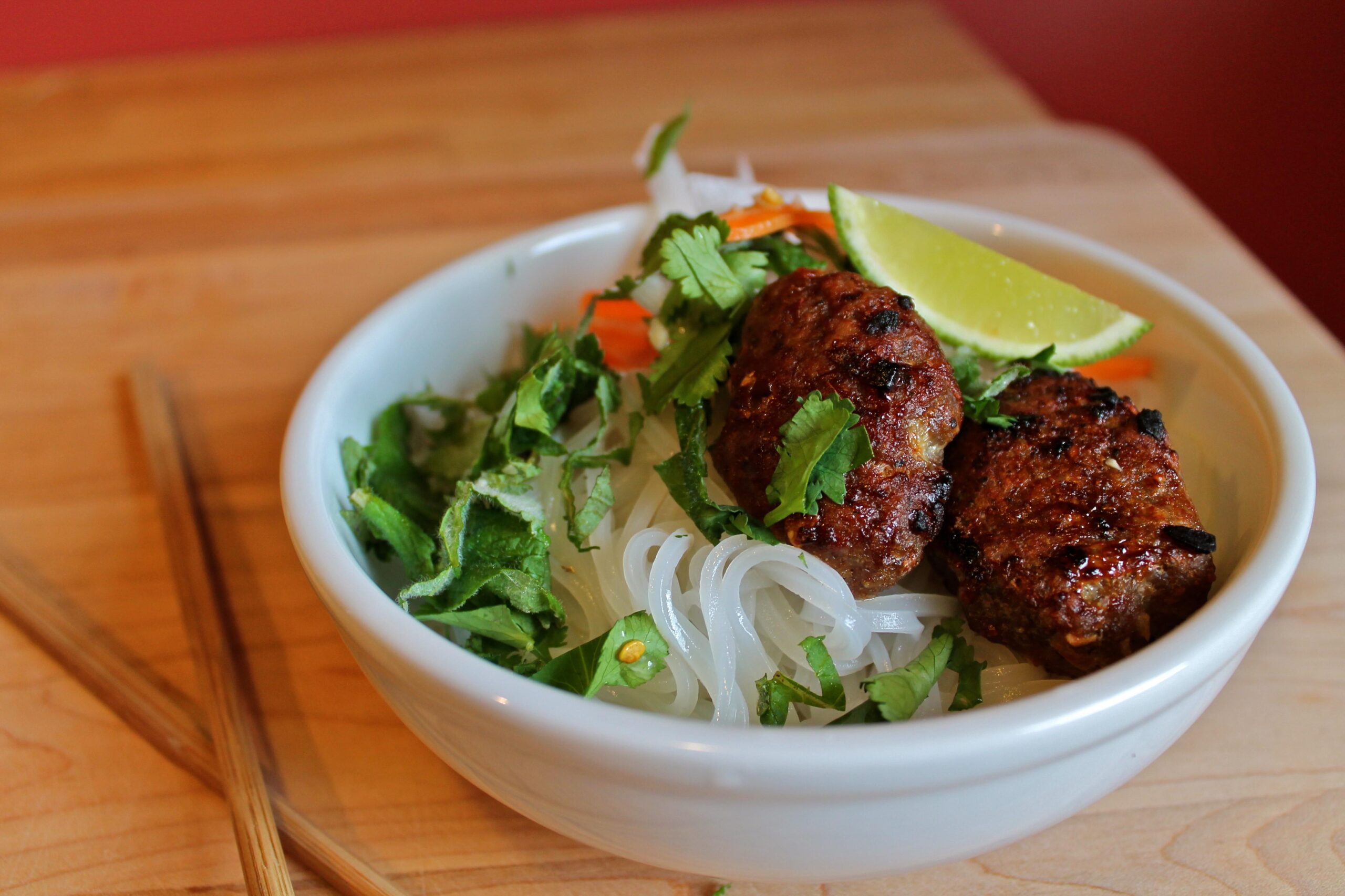  Get ready to be transported to the streets of Vietnam with these delicious meatballs.