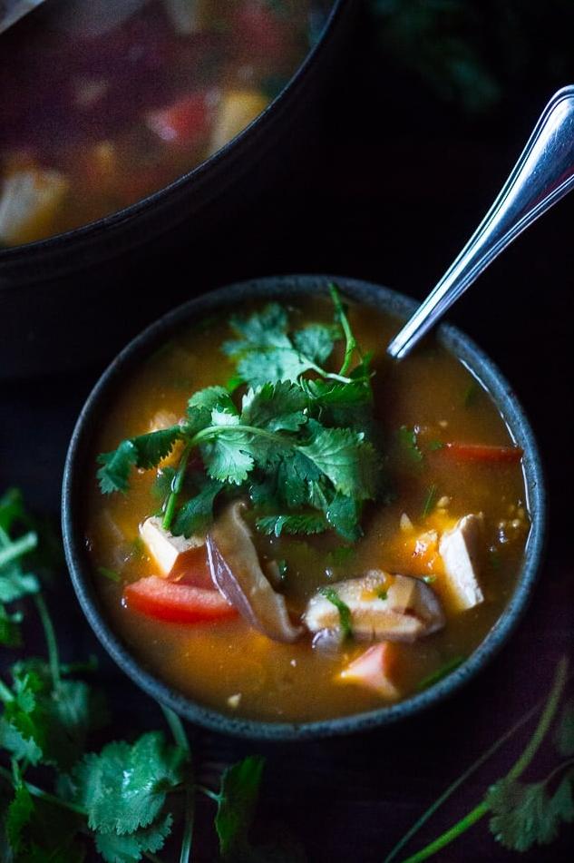  Get ready to heat things up with this piping-hot Vietnamese hot and sour soup!