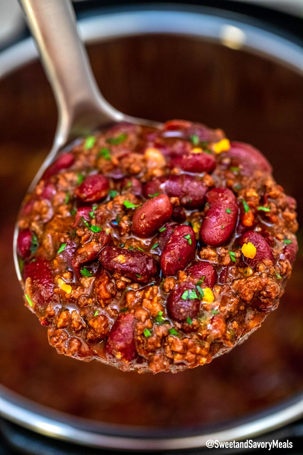  Impress your friends and family with this homemade chili