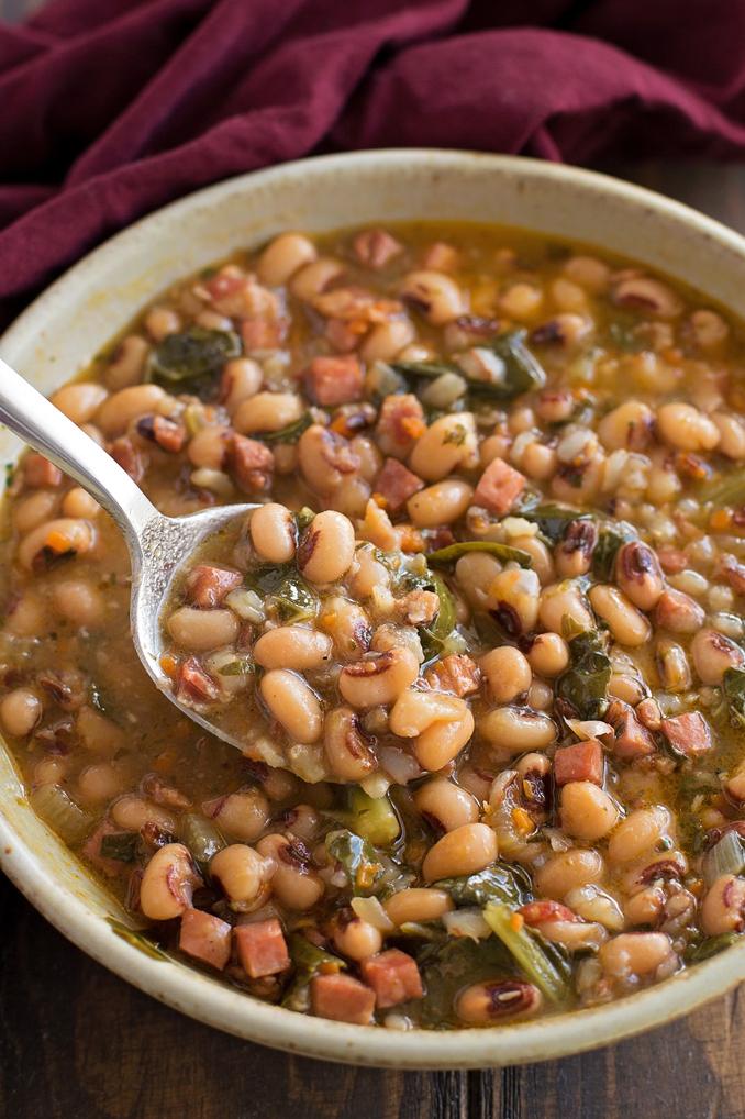 Delicious and Easy Instant Pot Black Eyed Pea Soup