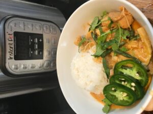 Instant Pot Chicken Red Curry