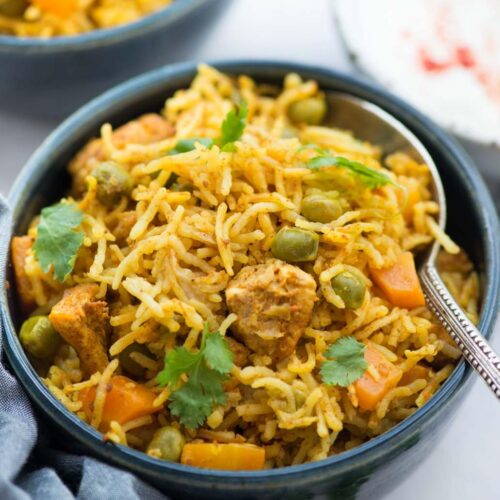 Instant Pot Curry Rice