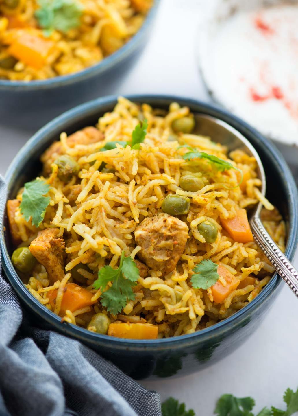 Instant Pot Curry Rice
