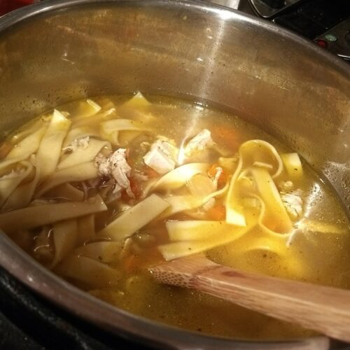 Instant Pot "Flu Fighter" Chicken Noodle Soup