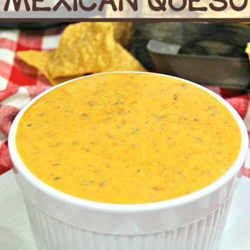 Instant Pot Mexican Queso
