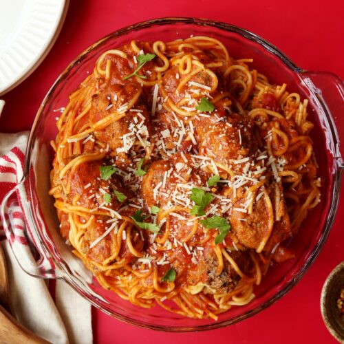 Instant Pot Spaghetti & Meatballs