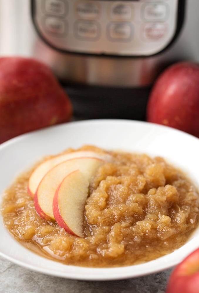  It's time to get saucy with this Instant Pot applesauce recipe!