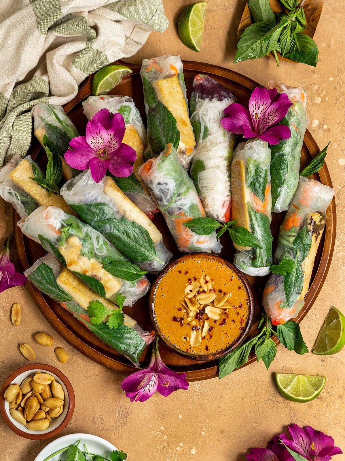  Light, crispy and refreshing - the perfect description for this Vietnamese spring roll recipe.