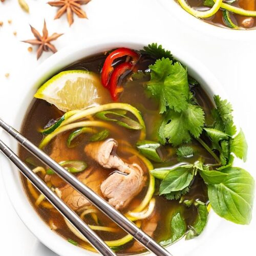 Low Carb Beef Pho