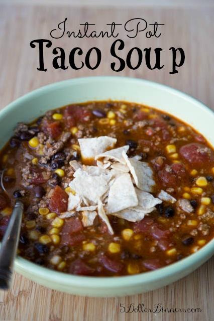  Nothing beats the comfort of a warm bowl of soup, especially when it's taco soup!