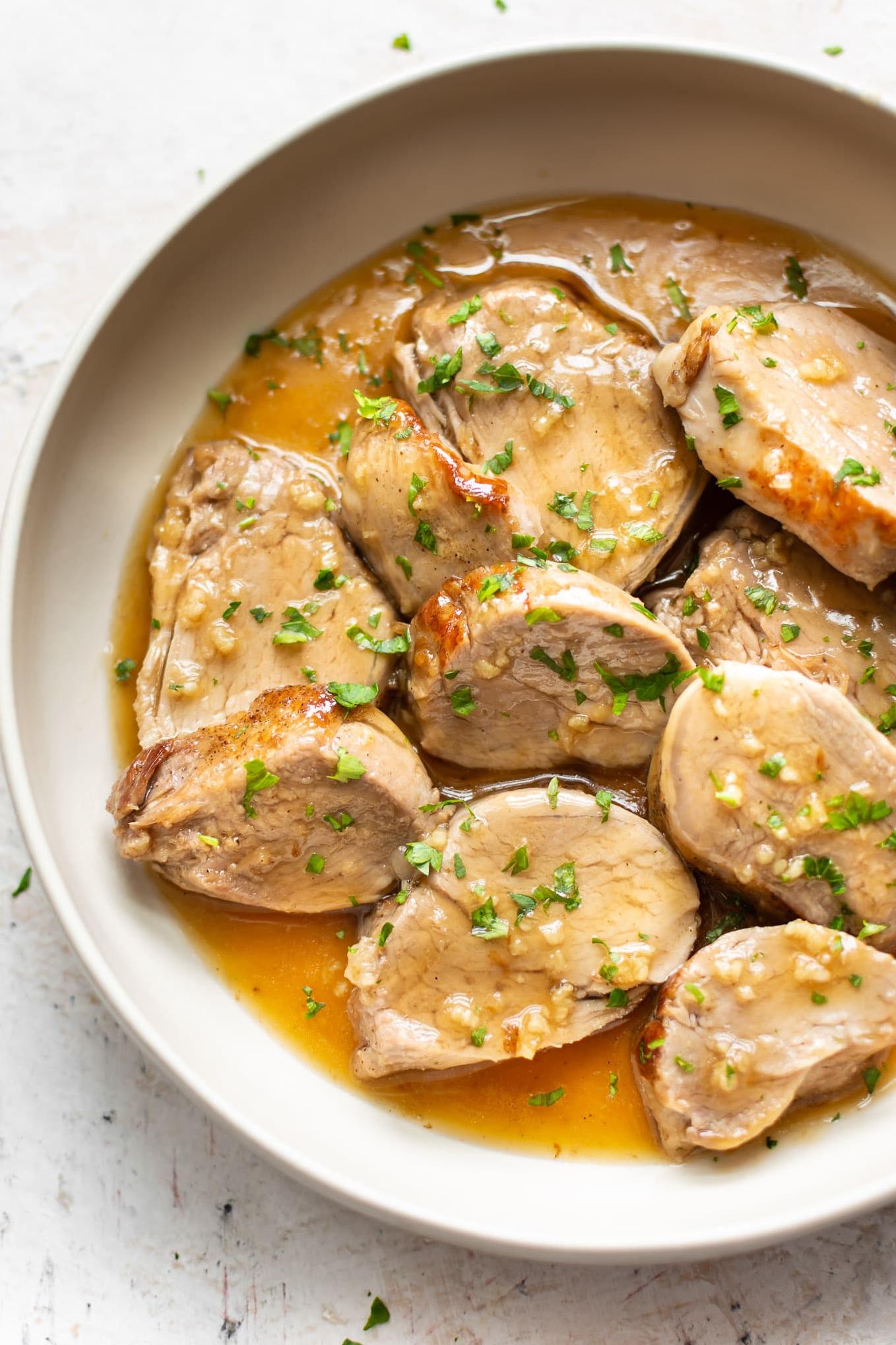  Nothing beats the smell of garlic and pork cooking together in the Instant Pot.