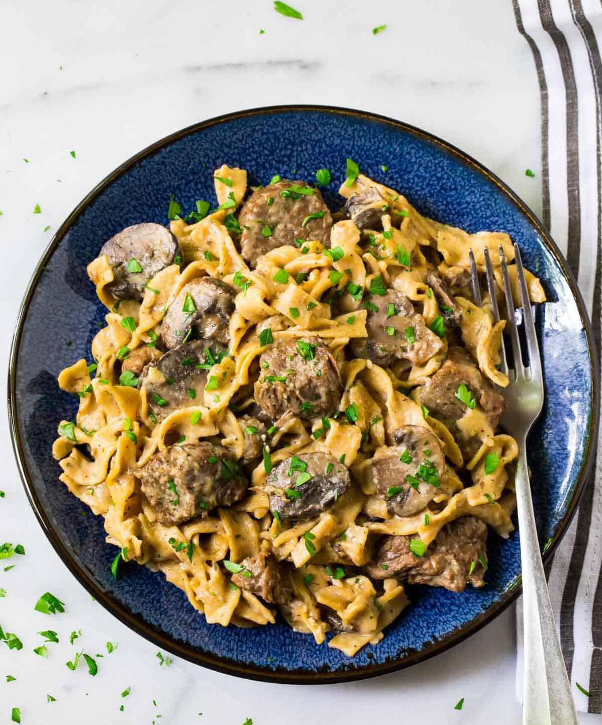  Once you try this Beef Stroganoff, there’s no going back.