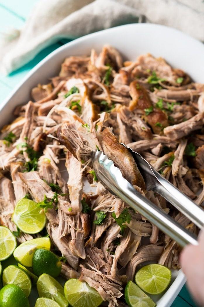  One bite of these Instant Pot Paleo & Keto Carnitas and you'll be transported straight to a street taco stand in Mexico!