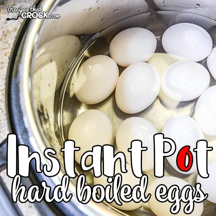  Perfectly cooked and easy to peel eggs with the Instant Pot