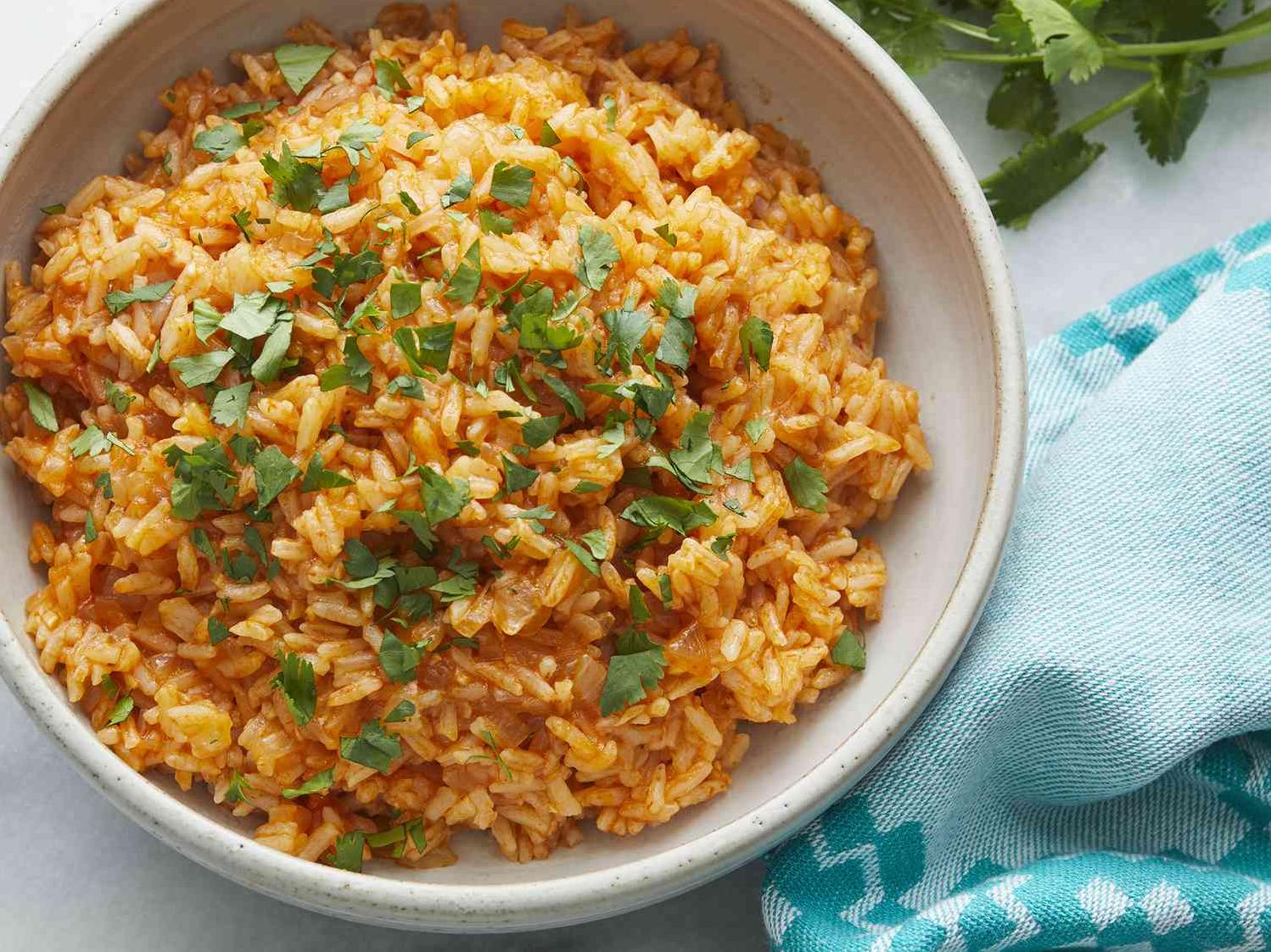  Perfectly cooked rice in minutes.