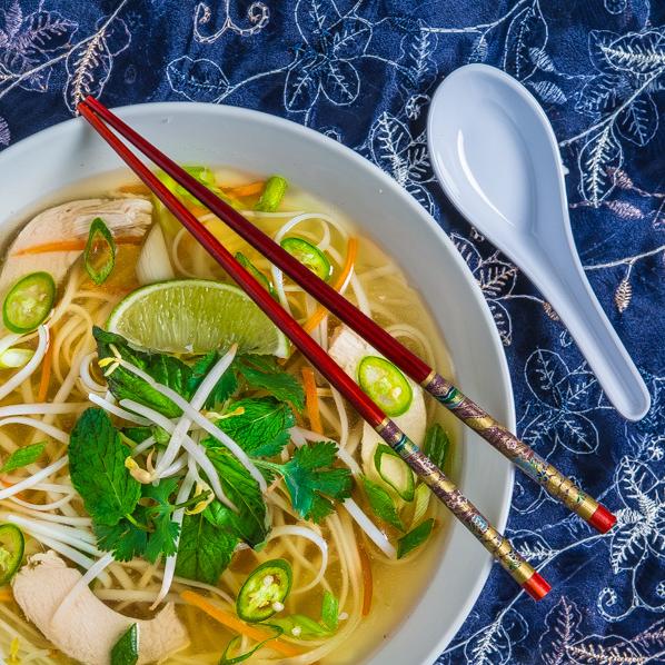  Pho Ga is a classic Vietnamese dish that is both flavorful and healthy.