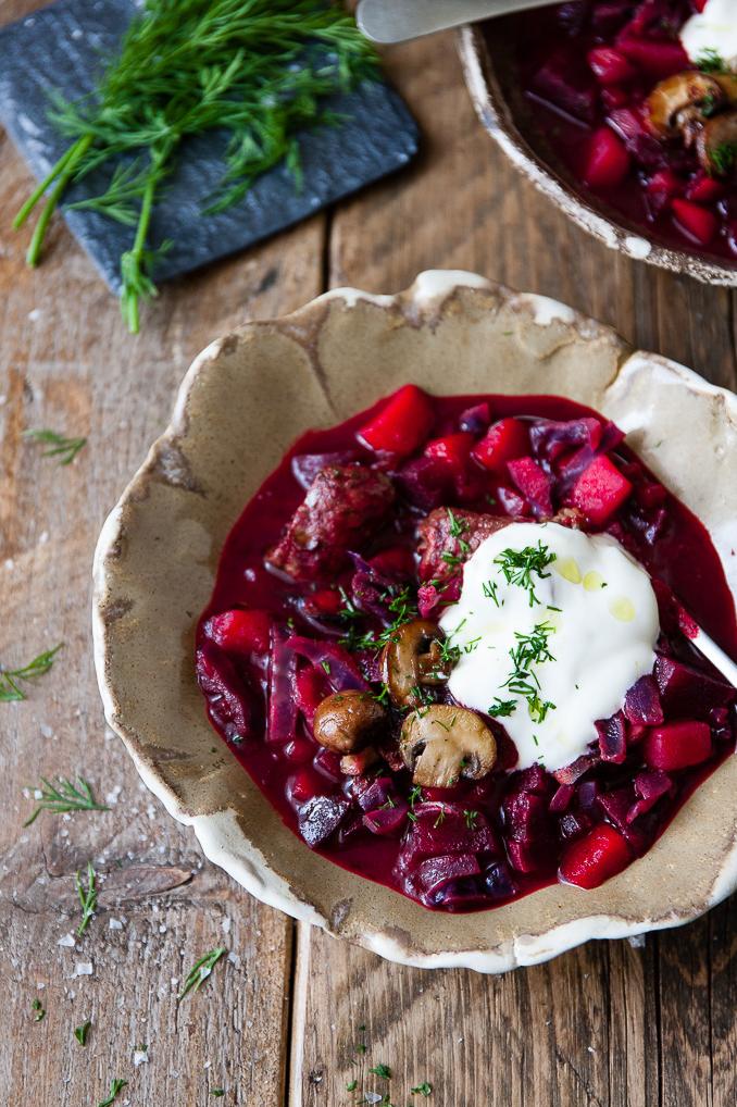  Ready to get your beets on? This Instant Pot Borscht is a great place to start.