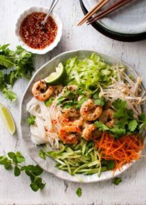 Rice Noodle Salad With Vietnamese Shrimp