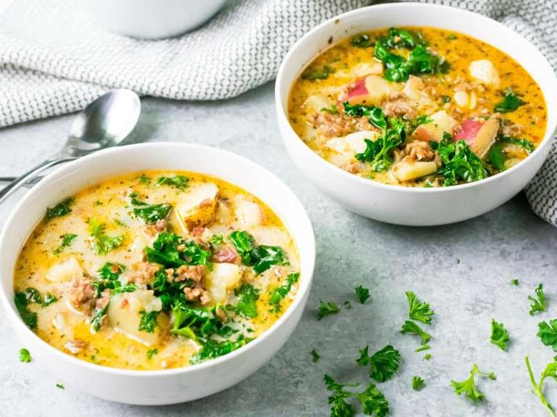   Satisfy your cravings with this creamy and hearty soup.