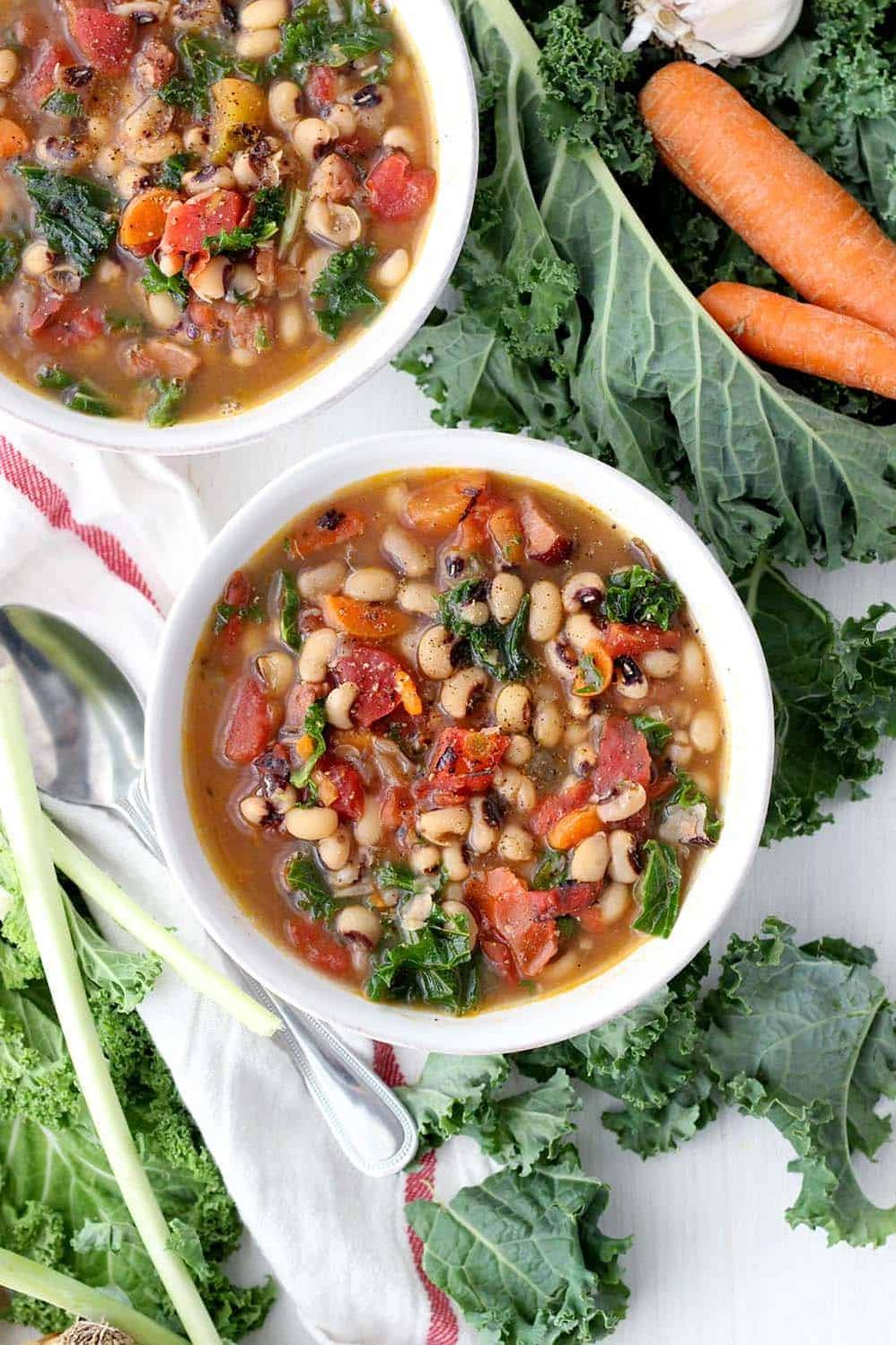  Satisfy your taste buds with this Instant Pot Black Eyed Pea Soup!