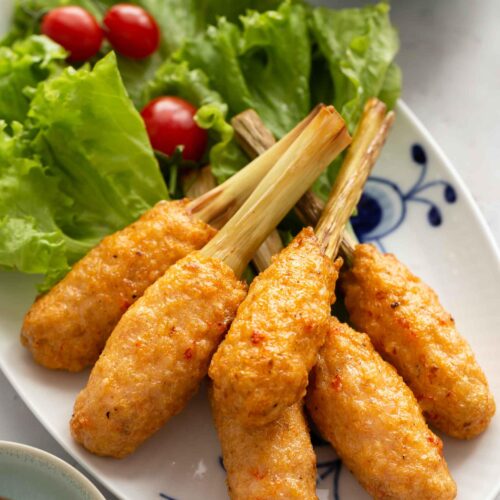 Shrimp Mousse on Sugar Cane (vietnamese Chao Tom)