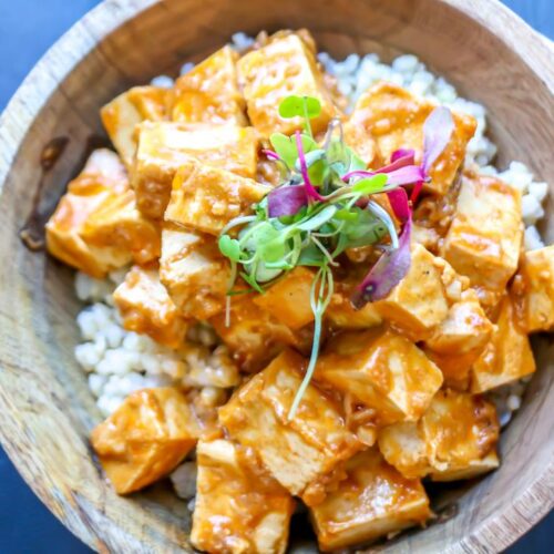 Simple Tofu With Peanut Butter (Vietnamese)