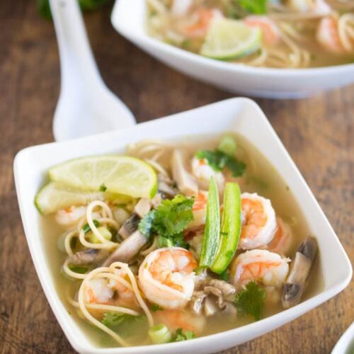 Spicy Pork & Shrimp Pho Ramen