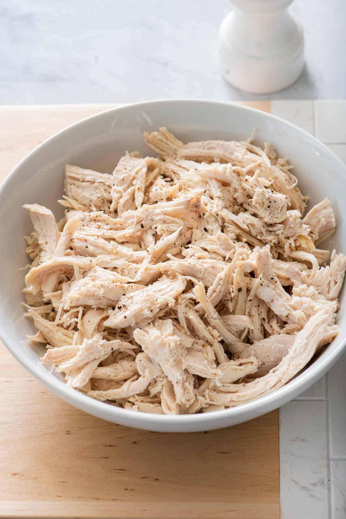  Tender and juicy shredded chicken ready in just minutes!
