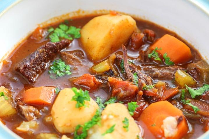  Tender beef, paprika, and other spices make for a perfect Hungarian Goulash