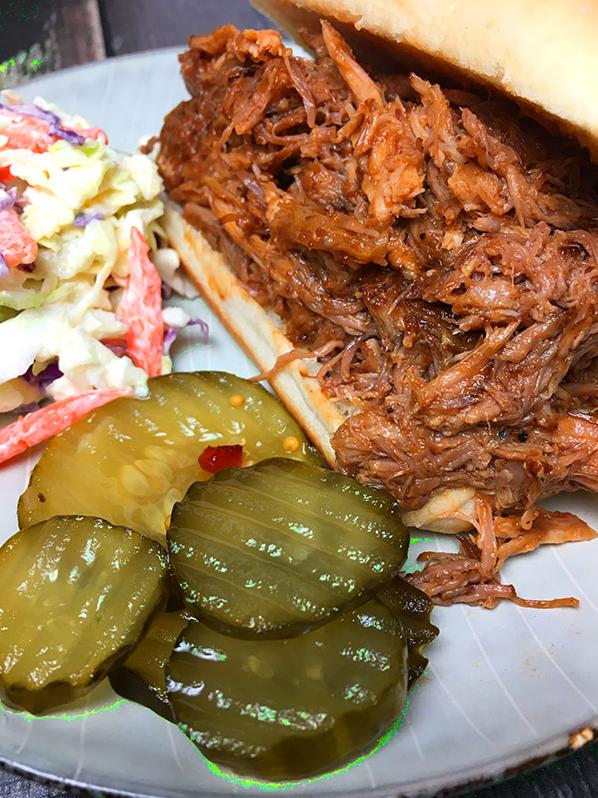  The juicy pulled pork just got a whole lot easier!