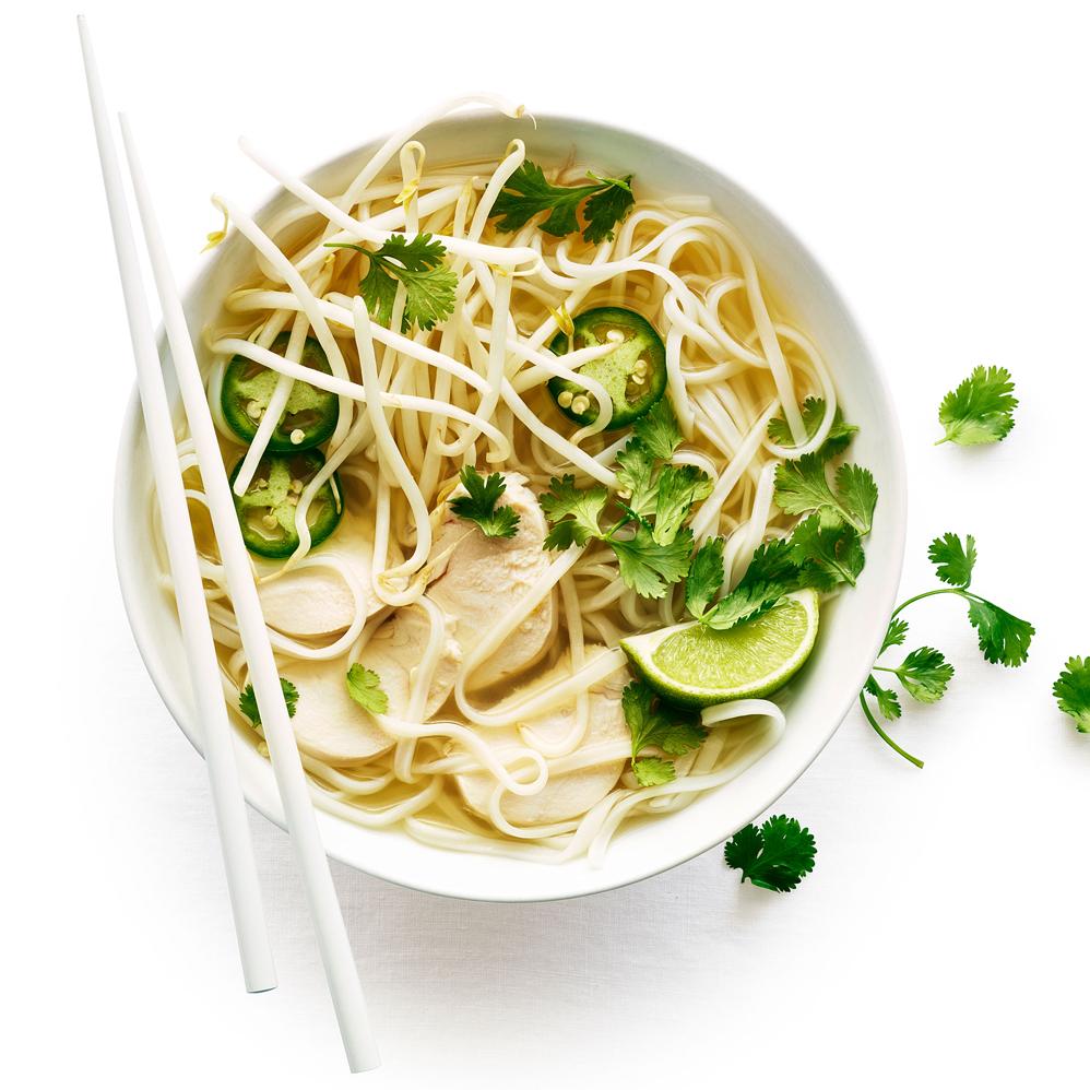  The key to the perfect pho is the broth. Rich, flavorful and savory, it's the heart and soul of this dish.