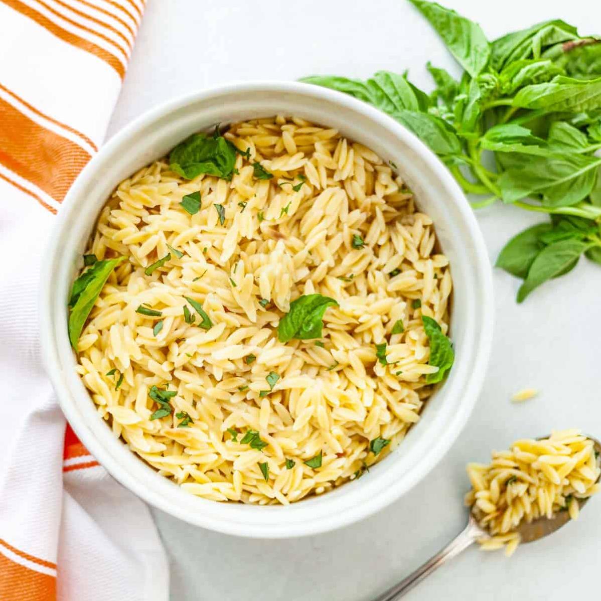 The only thing better than mac & cheese is...orzo & cheese!