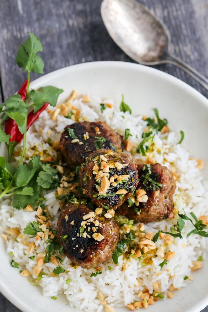  The perfect balance of salty, savory and tangy flavors make these meatballs a hit.