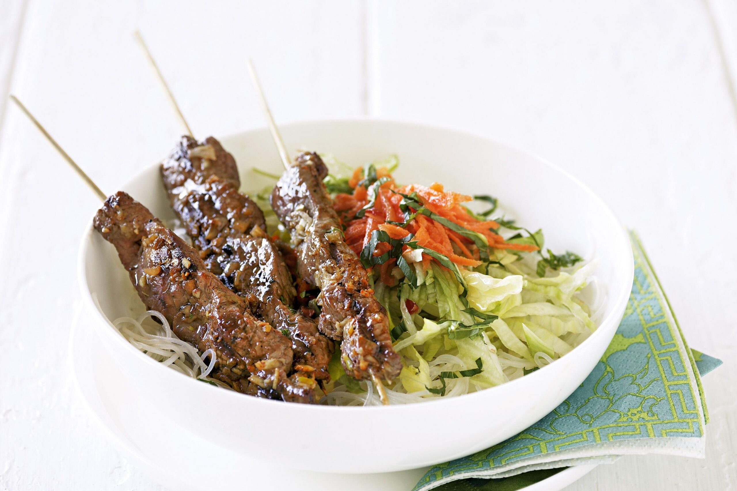  The secret to tender and juicy beef? Marinating it in a Vietnamese-inspired sauce.